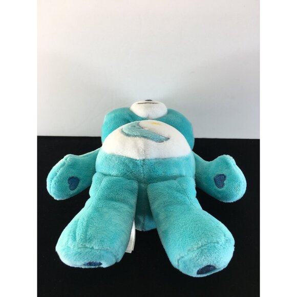 Care Bears Bedtime Bear Plush Aqua Blue Stuffed Animal Toy 2021 Huggable - Picture 7 of 11